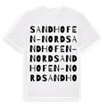 Sandhofen-Nord ordlek t-shirt