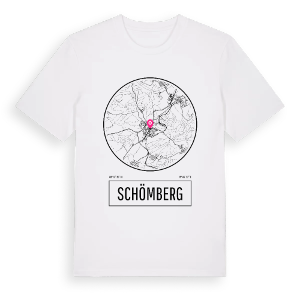 Schömberg t-shirt – ekologisk bomull t-shirt från Pinshirt