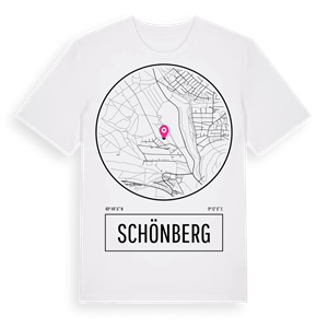Schönberg t-shirt – ekologisk bomull t-shirt från Pinshirt