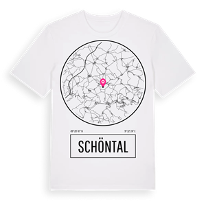 Schöntal t-shirt – ekologisk bomull t-shirt från Pinshirt