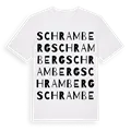 Schramberg ordlek t-shirt