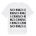 Schrozberg ordlek t-shirt