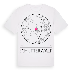 Schutterwald t-shirt – ekologisk bomull t-shirt från Pinshirt