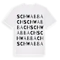 Schwabbach ordlek t-shirt