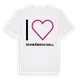 Jag älskar Schwäbisch Hall t-shirt stort tryck
