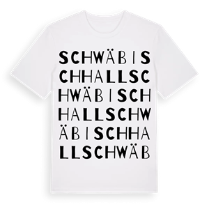 Schwäbisch Hall ordlek t-shirt – ekologisk bomull t-shirt från Pinshirt