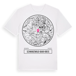 Schwarzwald-Baar-Kreis t-shirt – ekologisk bomull t-shirt från Pinshirt
