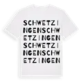 Schwetzingen ordlek t-shirt