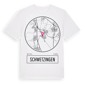 Schwetzingen t-shirt – ekologisk bomull t-shirt från Pinshirt