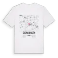 Sigmaringen karta t-shirt