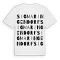 Sigmaringendorf ordlek t-shirt