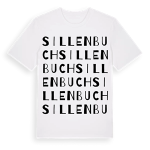 Sillenbuch ordlek t-shirt – ekologisk bomull t-shirt från Pinshirt