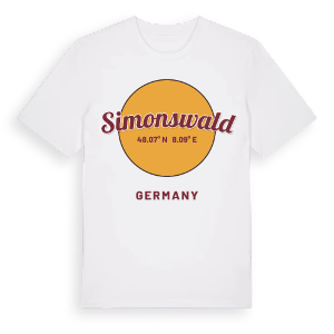 Simonswald cirkel t-shirt – ekologisk bomull t-shirt från Pinshirt