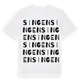 Singen ordlek t-shirt