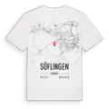 Söflingen karta t-shirt