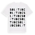 Solitude ordlek t-shirt