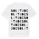 Solitude ordlek t-shirt