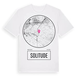 Solitude t-shirt – ekologisk bomull t-shirt från Pinshirt