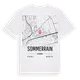 Sommerrain karta t-shirt