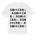 Sommerrain ordlek t-shirt