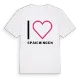 Jag älskar Spaichingen t-shirt stort tryck