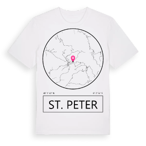 St. Peter t-shirt – ekologisk bomull t-shirt från Pinshirt