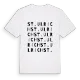 St. Ulrich ordlek t-shirt