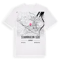 Stammheim-Süd karta t-shirt