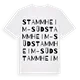Stammheim-Süd ordlek t-shirt