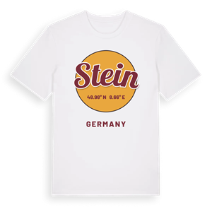 Stein cirkel t-shirt – ekologisk bomull t-shirt från Pinshirt