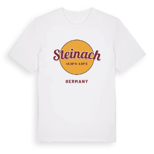 Steinach cirkel t-shirt – ekologisk bomull t-shirt från Pinshirt
