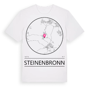 Steinenbronn t-shirt – ekologisk bomull t-shirt från Pinshirt