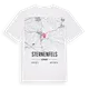 Sternenfels karta t-shirt