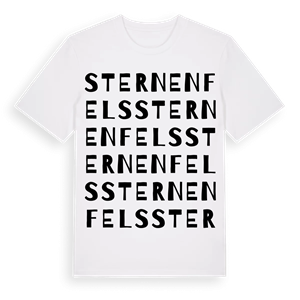 Sternenfels ordlek t-shirt – ekologisk bomull t-shirt från Pinshirt