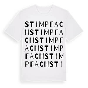 Stimpfach ordlek t-shirt – ekologisk bomull t-shirt från Pinshirt