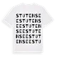 Stutensee ordlek t-shirt