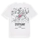 Stuttgart karta t-shirt