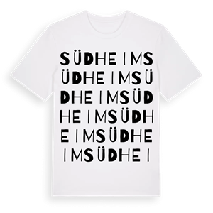 Südheim ordlek t-shirt – ekologisk bomull t-shirt från Pinshirt