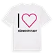 Jag älskar Südweststadt t-shirt stort tryck