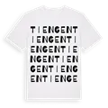 Tiengen ordlek t-shirt