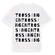 Trossingen ordlek t-shirt