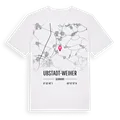 Ubstadt-Weiher karta t-shirt