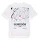 Uhlandshöhe karta t-shirt