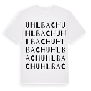 Uhlbach ordlek t-shirt – ekologisk bomull t-shirt från Pinshirt