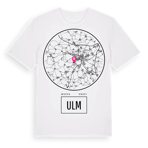 Ulm t-shirt – ekologisk bomull t-shirt från Pinshirt