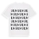 Ulm ordlek t-shirt
