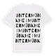 Untermünkheim ordlek t-shirt