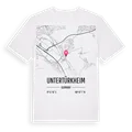 Untertürkheim karta t-shirt