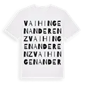 Vaihingen an der Enz ordlek t-shirt