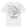 Vaihingen-Mitte karta t-shirt